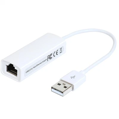 USB 2.{1}} Adaptér samec na Ethernet