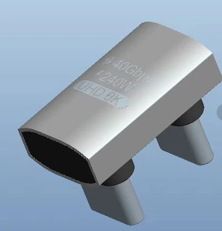 40Adaptér USB 4.0 typu C s rýchlosťou 4 Gb/s 8k video audio displej typu C Extender