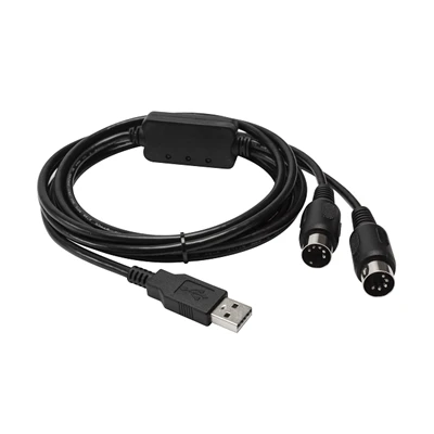 USB In-Out MIDI adaptérový kábel pre domáce hudobné štúdio